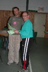 Siegerehrung durch Adam Schleucher und Jochen Lorenz